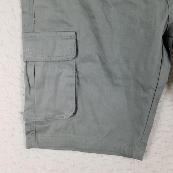 Rugged Trail Cargo Shorts Mens 36 Stretch Belted Outdoor Utility Summer Pockets - Picture 4 of 13